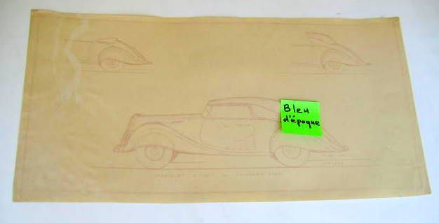 Couverture de CARROSSERIE  JANSSEN SUR K7CS PANHARD     CABRIOLET 6 PLACES  TIRAGE  D'EPOQUE N°588