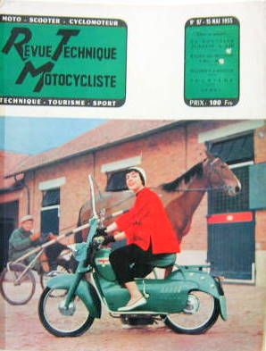 Couverture de 1955-5 ZUNDAPP S 200 MOTEUR AMC MUSTANG 98  CM3