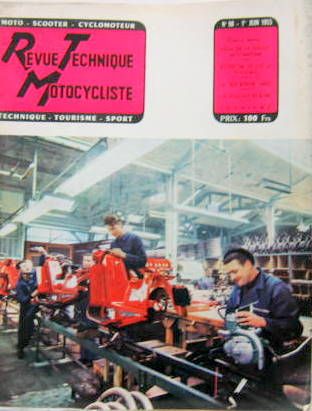 Couverture de 1955-6 350 CC MOTOBECANE 125 CC PALOMA LA RED HUNTER ARIEL