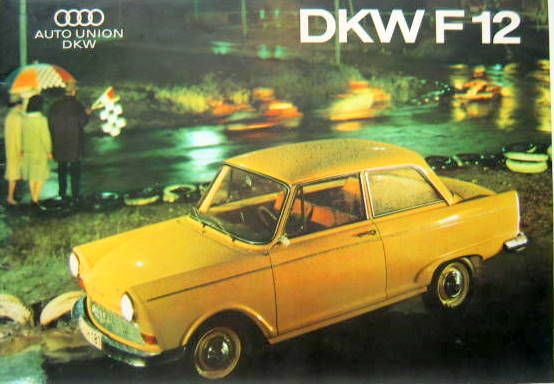 Couverture de DKW AUTO UNION F 12   DEPLIANT N°WB 5318151126