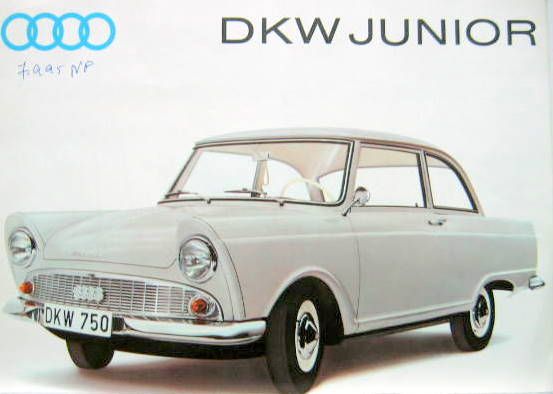 Couverture de DKW AUTO UNION JUNIOR   DEPLIANT N°WB 379840J122