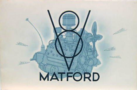 Couverture de MATFORD LE MOTEUR V8