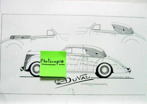 Couverture de CH DUVAL MATFORD F 81 CABRIOLET PHOTOCOPIE