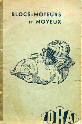 Couverture de BLOCS MOTEURS YDRAL 125 175 CM3 ENTRETIEN CATALOGUE DE PIECES DETACHEES