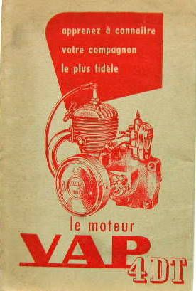 Couverture de VAP 4 DT ENTRETIEN CATALOGUE DE PIECES DETACHEES