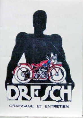 Couverture de DRESCH 250 CM3 4 TEMPS A MOTEUR MAG LIVRET D'ENTRETIEN ET CATALOGUE DE PIECES DETACHEES EN PHOTOCOPIES