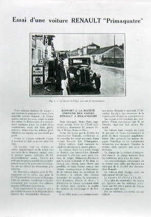 Couverture de 1931 PRIMAQUATRE ESSAI D'EPOQUE EN PHOTOCOPIE