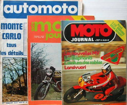 Couverture de 1 AUTO MOTO - AUTO MOTO JOURNAL - MOTO JOURNAL REVUE
