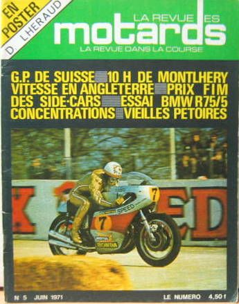 Couverture de 1 LA REVUE DES MOTARDS
