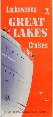 Couverture de 1951 GREAT LAKES CRUISES LACKAWANNA