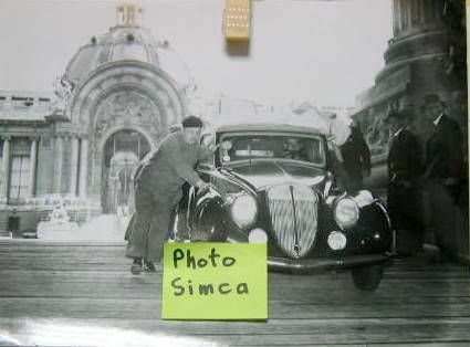 Couverture de SIMCA 8 1100 AU SALON  PHOTO