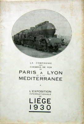 Couverture de 1930 PLM A L'EXPOSITION DE LIEGE