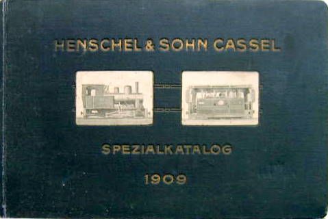Couverture de 1909 HENSCHEL ET SOHN CASSEL ZPEZIALKATALOG