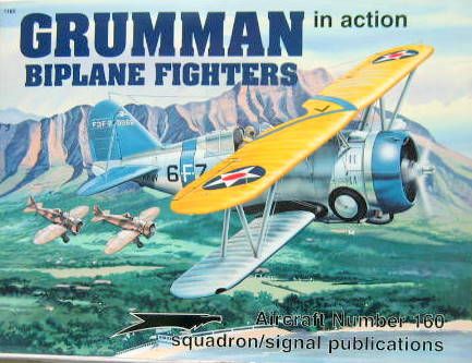 Couverture de GRUMMAN IN ACTION BIPLANE FIGHTERS
