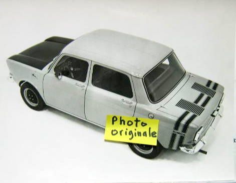 Couverture de SIMCA 1000 RALLYE PHOTO ORIGINALE 3/4 ARRIERE