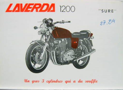 Couverture de 1200  LAVERDA SURE  PROSPECTUS