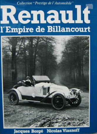 Couverture de RENAULT L'EMPIRE DE bILLANCOURT
