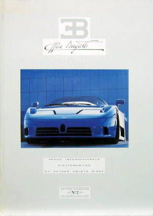 Couverture de REVUE INTERNATIONALE D'AUTOMOBILES ET AUTRES OBJETS D'ART - ETTORE BUGATTI