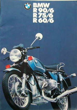 Couverture de 1973 BMW R 90/6 R75/6 R60/6 CATALOGUE