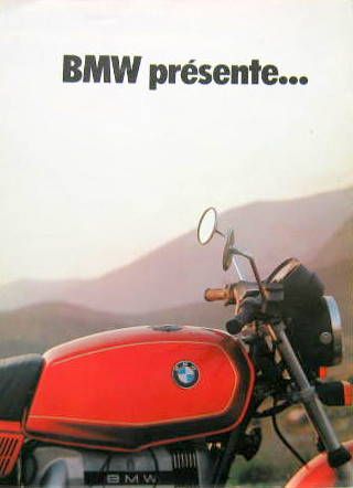 Couverture de 1978 BMW PRESENTE LES R45/R65 CATALOGUE