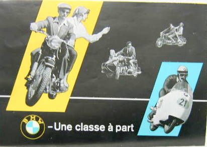Couverture de 1957-2  BMW R26 R50 R60 R69  DEPLIANT