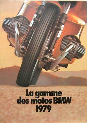 Couverture de 1979-1  BMW R 100RT-S-T R80/7 R65 R45 DEPLIANT