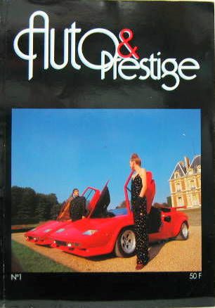 Couverture de AUTO ET PRESTIGE  REVUE QUI NE COMPORTE QUE 10 NUMEROS