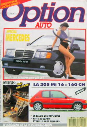 Couverture de OPTION AUTO  REVUE