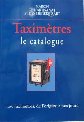 Couverture de TAXIMETRE LE CATALOGUE  TAXI