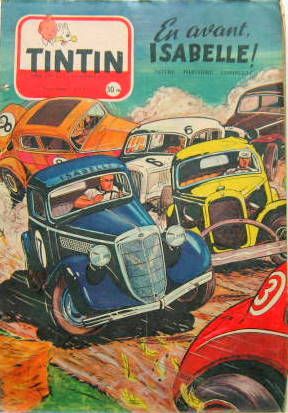 Couverture de TINTIN EN AVANT ISABELLE BD DE JEAN GRATON