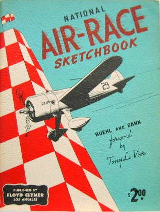 Couverture de NATIONAL AIR RACE SKETCHBOOK 1930 TO 1949 EN ANGLAIS