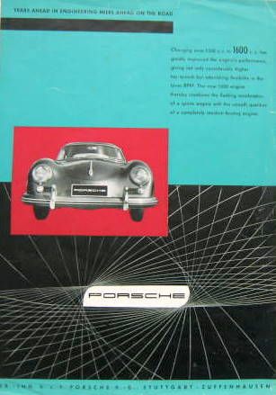 Couverture de 1956-4 PORSCHE 356 A COUPE CONVERTIBLE SPEEDSTER CARRERA ET 550 SPYDER REF 456GI EN ANGLAIS EN COPIE COULEUR