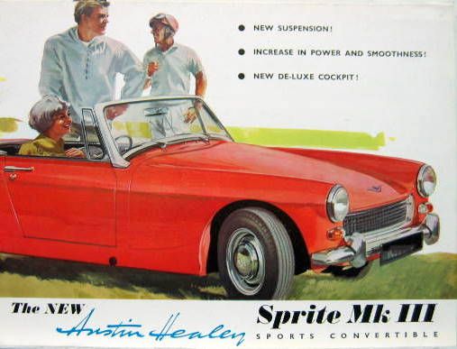 Couverture de 1964-4 AUSTIN HEALEY SPRITE MKIII CATALOGUE REF USA1995F EN ANGLAIS