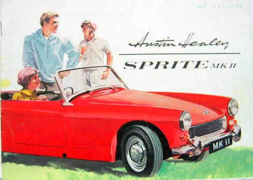 Couverture de 1961-10 AUSTIN HEALEY SPRITE MKII CATALOGUE REF 1995F