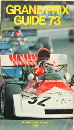 Couverture de 1973 GRAND PRIX GUIDE 73