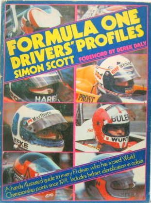 Couverture de 1982 FORMULA ONE DRIVERS'PROFILES EN ANGLAIS