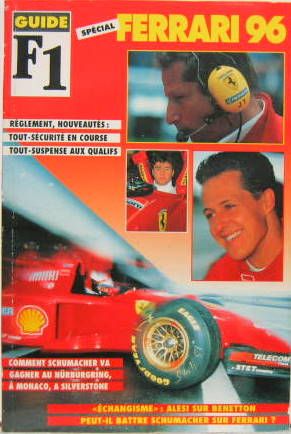 Couverture de 1996 GUIDE F1 SPECIAL FERRARI