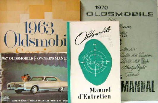 Couverture de 1 OLDSMOBILE  TECHNIQUE
