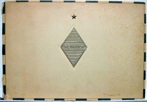 Couverture de 1930 RENAULT REINASTELLA VIVASTELLA MONASTELLA CATALOGUE