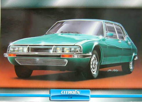 Couverture de CITROEN SM FICHE ATLAS