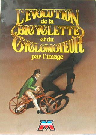 Couverture de MOTOBECANE L'EVOLUTION DE LA BICYCLETTE ET DU CYCLOMOTEUR PAR L'IMAGE