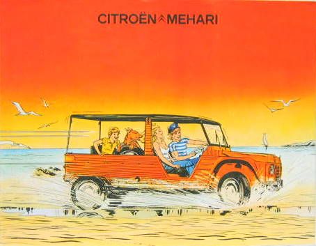 Couverture de 1976 CITROEN MEHARI DEPLIANT