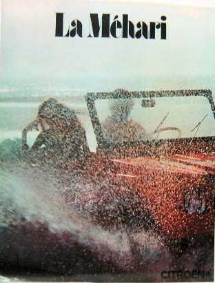 Couverture de 1972 CITROEN MEHARI DEPLIANT