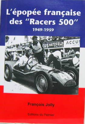 Couverture de L'EPOPEE FRANCAISE DES RACERS 500 1949-1959