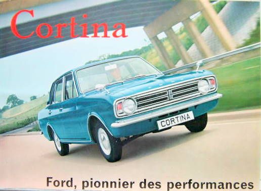 Couverture de 1965-9 FORD CORTINA GAMME CATALOGUE