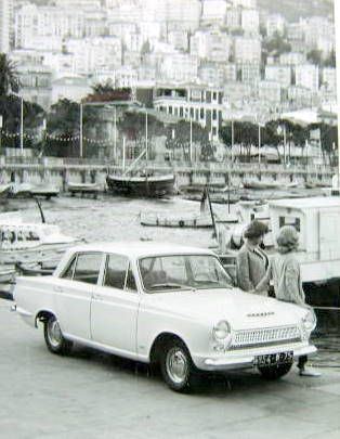 Couverture de FORD CORTINA PHOTO DANS LE PORT