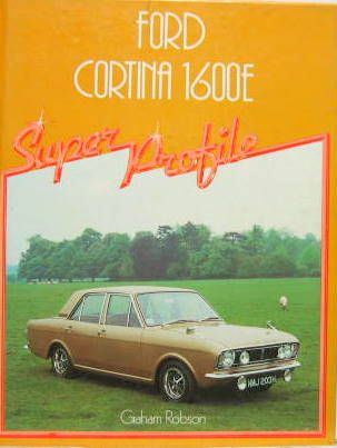 Couverture de FORD CORTINA 1600E SUPER PROFILE EN ANGLAIS