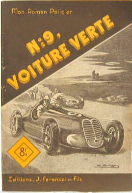 Couverture de MASERATI N°9 VOITURE VERTE ROMAN POLICIER