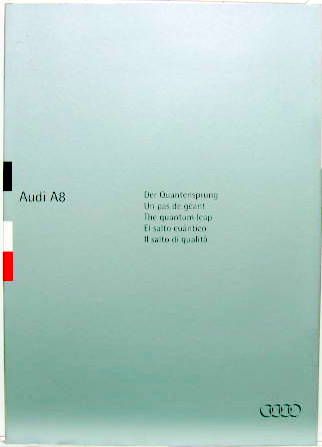 Couverture de 1994-3 AUDI A8 DOSSIER DE PRESSE