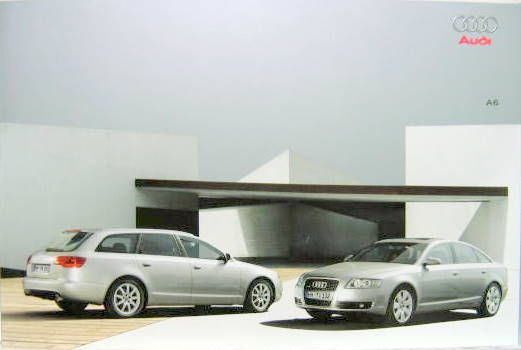 Couverture de 2005-5 AUDI A6 DOSSIER DE PRESSE AVEC 2 CATALOGUES